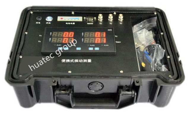 Mètre de vibration de la Manche HGS923 4, surveillance de vibration et système d'enregistrement pour le contrôle continu