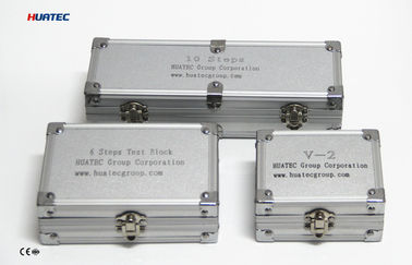 IIW V-2 A4 blocs de bloc ultrasonique de calibrage de 75mm x de 43mm x de 12.5mm/essai par ultrasons
