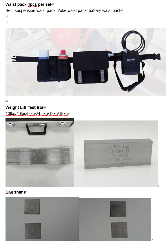 Bandes de flux magnétique laminées CND Type G Burmah-Castrol 5 bandes pour raccords de détection de défauts par particules magnétiques 6