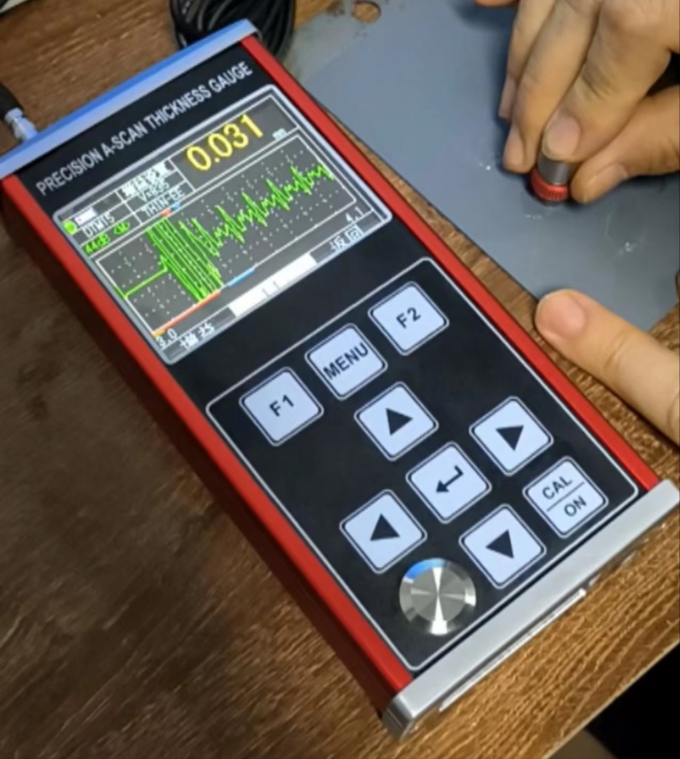 HUATEC Jauge d'épaisseur de revêtement ultrasonique non métallique pour béton TG-6200 1