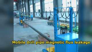 Équipement de détection de fuite de flux magnétique de tige de forage mobile