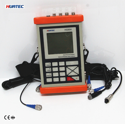 Unité de collecte de données portative à canal double tenue dans la main du balancier HG904 d'analyseur de vibration