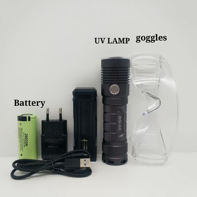 Lampe portable DG-30 à LED UV 365nm pour essais non destructifs par fluorescence et particules magnétiques