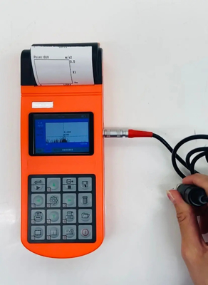 HG-6380 Graphique spectrale en temps réel Piézoélectrique Accélération Vibration analyse du compteur