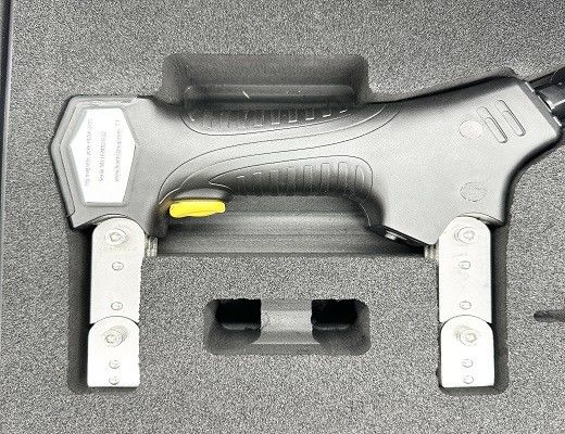 HCDX-220S Détecteur de défauts de joug magnétique à courant alternatif portable avec lampe UV et blanche pour les essais sur le terrain