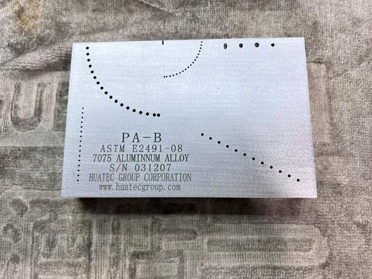 Bloc d'étalonnage de type B à réseau phasé ASTM E2491 - Service CND
