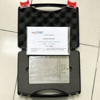 PSM-5 Comparaison de la pénétration du bloc d'essai de la pénétration fluorescente pour la vérification de la sensibilité du pénétrant