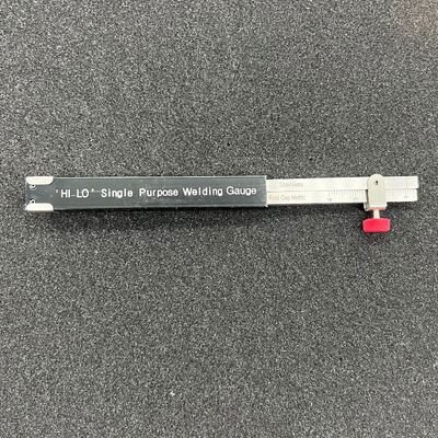 Jauge HI-LO simple en acier inoxydable pour la mesure de l'espace à la racine et du désalignement