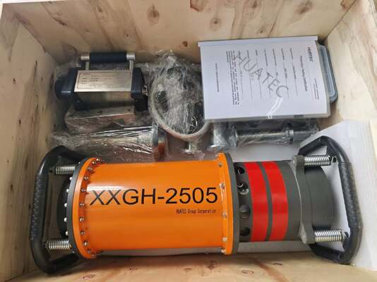 Machine de chenille à rayons X pour pipeline, plage de détection de diamètre de tuyau 400-1100 mm