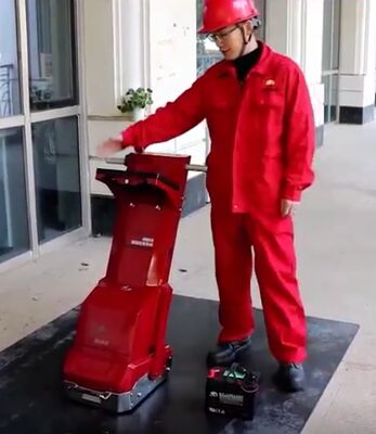 Chariot détecteur de fuite de flux magnétique HMFL-M900 pour fond de réservoir de stockage vertical