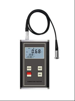 HG-6361 Vélosité de déplacement numérique portable Accélération de mesure simultanée Vibrationmètre pour le diagnostic de défaut de la machine
