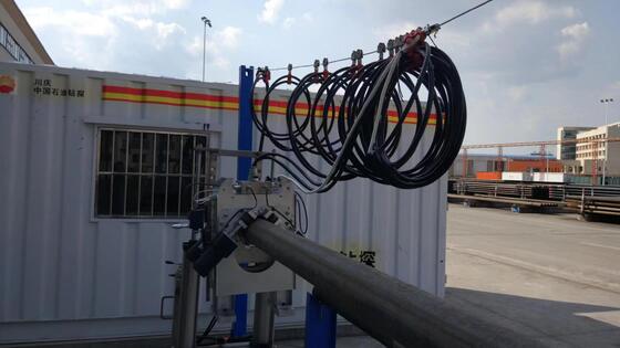 Équipement mobile de détection des fuites de flux magnétique des forages HMTD