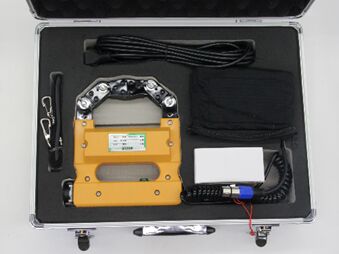 HCDX-220AC/DC Portable Handheld Magnetic Particle Flaw Detector AC DC électromagnétique détecteur de fissure de joug