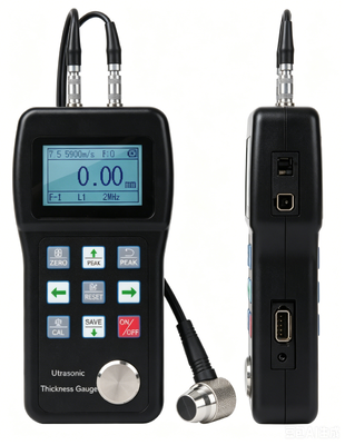 TG-3200L mesureur d'épaisseur numérique d'ultrasons portable 0,75-600 mm à travers le revêtement Mesure de l'épaisseur des parois des tuyaux métalliques