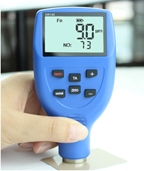 TG-1630 Automobile Ferreux Non Ferreux Gauge d'épaisseur de revêtement Magnétique Eddy Current Dual Technology Testeur d'épaisseur de la peinture galvanisée