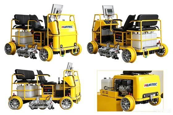 FD-GT60 Tracé ferroviaire portable détecteur de défauts UT Véhicule d'essai ferroviaire électrique pour les trains à grande vitesse
