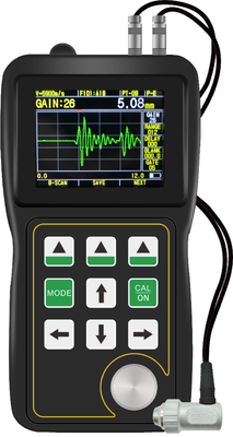 TG-5100D en temps réel A Scan et B Scan à travers le revêtement Ultrasons épaisseur gauge