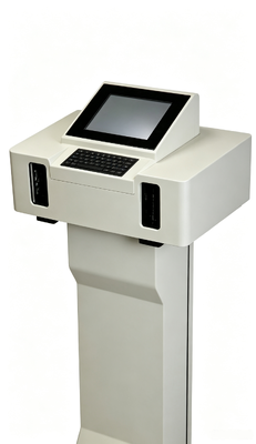 Détecteur de contamination par rayonnement industriel HFM100 Réseau TCP/IP Moniteur de contamination par les mains et les pieds pour centrale nucléaire