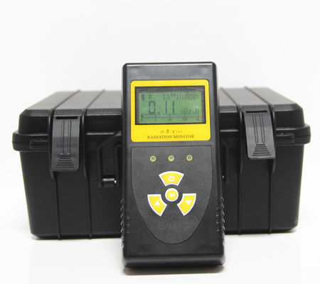 Compteur portatif d'enquête sur la radioactivité FJ-6108EN, moniteur de contamination de Surface Alpha Beta X Gamma