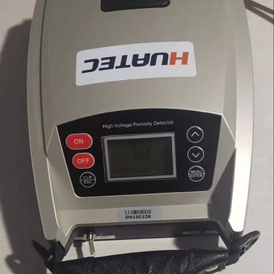 HD-130 Industrial Online Porosity Holiday Detector LCD Display Audible Visual Alarm Pipeline Tank Coating Flaw Detector