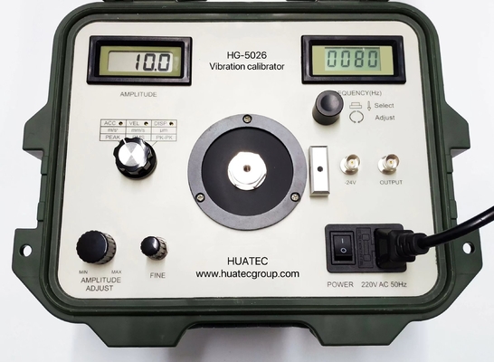 HG-5026 Accéléromètre de vibration Transducteur de vitesse et de proximité Shaker Calibrateur