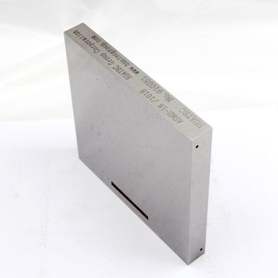 Non-Pipe 19mm 38mm 75mm Weld ASME Standard 1018 Steel UT Calibration Test Block
