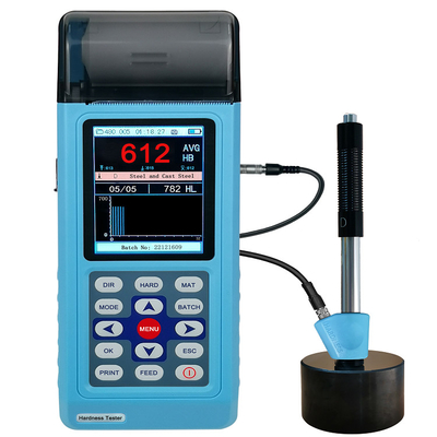 RHL-140 Testeur de dureté des métaux à écran LCD TFT à double bac à résistance à la poussière