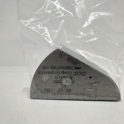 Bloc d'essai d'étalonnage d'inspection par ultrasons IIW V2