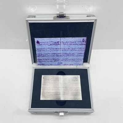 Bloc d'essai de comparaison de pénétration YM-A pour l'étalonnage de la sensibilité et le contrôle de la qualité des essais de pénétrants