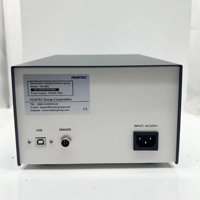 TG-100G Testeur d'épaisseur coulométrique d'électroplatage Testeur de fil connecté à un ordinateur