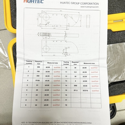 IIW V1 Bloc d'étalonnage en acier au carbone Accessoires en acier inoxydable pour détecteur de défauts à ultrasons