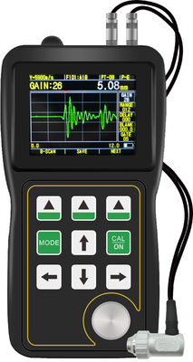 TG-5100D en temps réel A Scan et B Scan à travers le revêtement Ultrasons épaisseur gauge