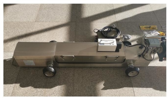Résistance à long terme à la radiographie centrale à conduites de soudage Inspection des rayons X Crawler 1.0*3.5 Taille de la tache focale 12 M/min Vitesse de déplacement