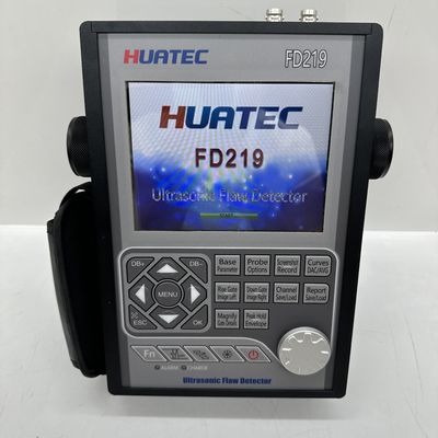 FD219 Détecteur de défaut ultrasonique de haute précision Étalonnage automatique Mesure de la hauteur de la fissure Correction de la surface courbe
