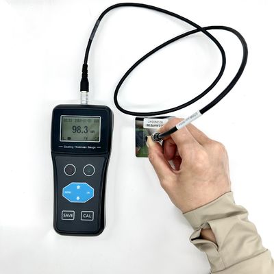 TG-6101 Testeur de l'épaisseur et du poids du revêtement portable F/N sonde magnétique non magnétique