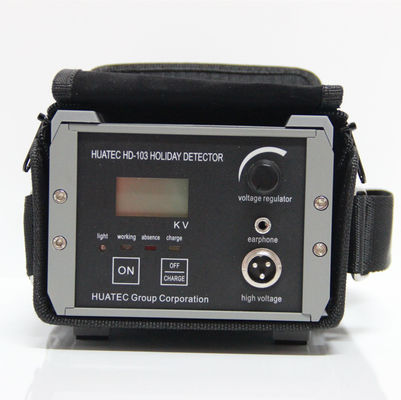 HD-103 Détecteur de vacances haute tension 0,2-30KV affichage LCD 0,5-10mm Détecteur de fuite de trou d'épingle de revêtement pour l'inspection anti-corrosion du réservoir de pipeline