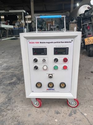 HCDX-1500 Equipement industriel MPI pour l'aimantation et la démagnétisation 0-1500A Dispositif d'inspection magnétique de la sonde à courant réglable continu