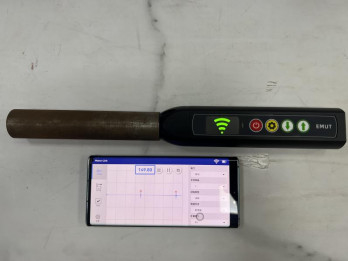 TG-14+Tablette sans contact A Scan B Scan électromagnétique échelle d'épaisseur ultrasonique
