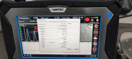 TG-M70 Système de mesure de l'épaisseur de corrosion par glissement magnétique