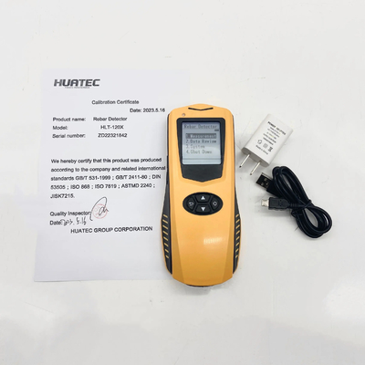 HLT-120X Affichage LCD haute résolution Détecteur d'épaisseur de direction de répartition