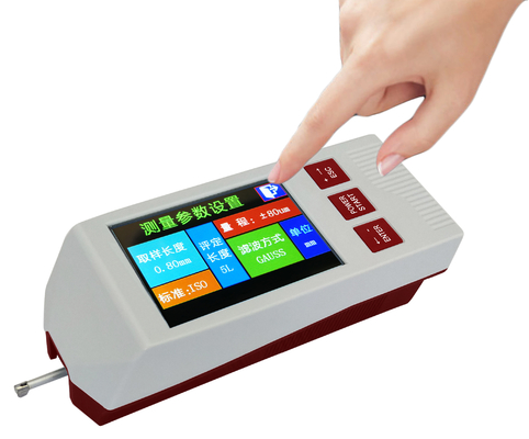 22 paramètres TFT écran tactile Testeur de rugosité portable avec graphique