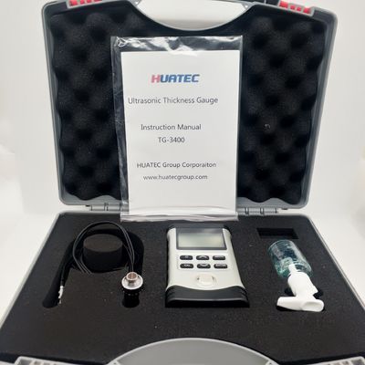 TG-3400 Testeur d'épaisseur à ultrasons industriel portable 1000-9990m/s Vitesse du son pour chaudière Construction navale Pétrole