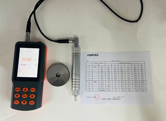 Testeur de dureté ultrasonique portable Instrument NDT de mesure de haute précision