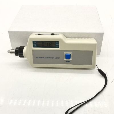 Le compteur de vibrations classe les mesures de vibrations en rouge jaune bleu vert
