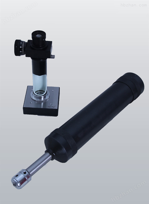 HBX-0.5 Testeur de dureté Brinell portable en métal noir avec capacité d'impact de 4,9J et diamètre de bille en acier de 10 mm