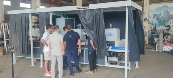 Machine de détection de défauts de particules magnétiques fluorescentes HMP-8000 Courant de circonférence AC 0~8000A