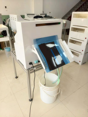HDL-380 Industrial Film Dryer 8 Air Flow Channels NDT X-ray Film Drying Machine 360mm Feeding Width Radiographic Film Dryer