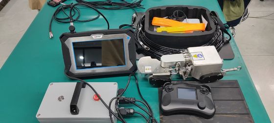 Robot de mesure d'épaisseur par ultrasons électromagnétiques et de corrosion par chenille magnétique TG-M70C pour la détection de la corrosion des parois des plaques