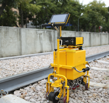 Détecteur de défaut de rail à ultrasons numérique FD-GT-20 avec affichage TFT à 10 canaux