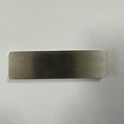 Bloc étalon de fissures par courants de Foucault